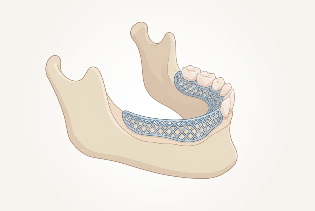 3D-Printed Subperiosteal Implants Now Reach Jaws With Almost No Bone Left