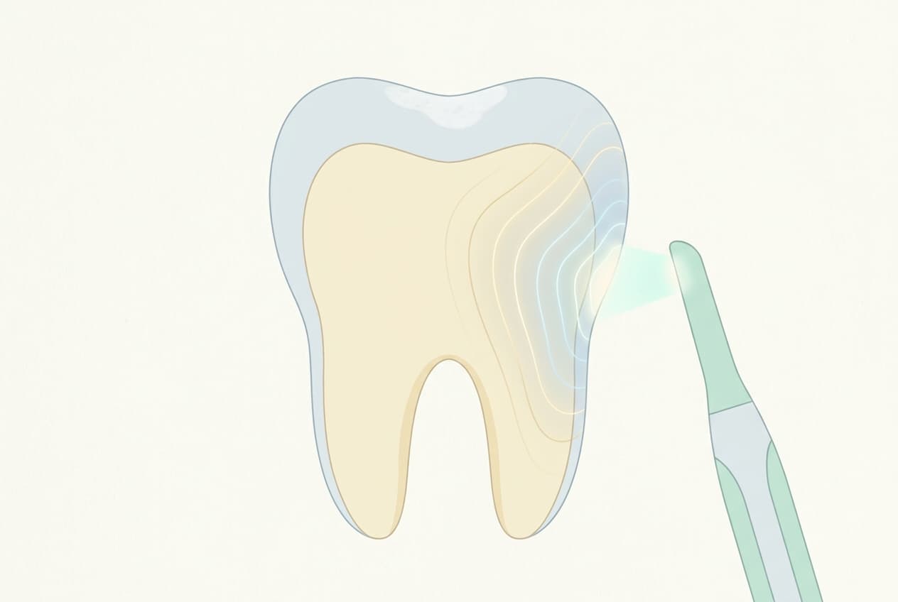 Resin Infiltration Treatment Gets a New Way to Time Itself: Watching Inside the Cavity with OCT