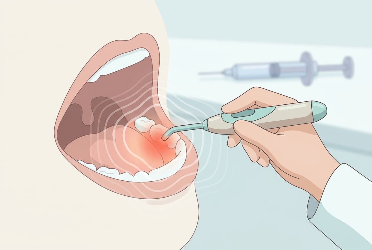 Pre-Treating Gums With Laser Light Reduced Dental Anesthesia Injection Pain