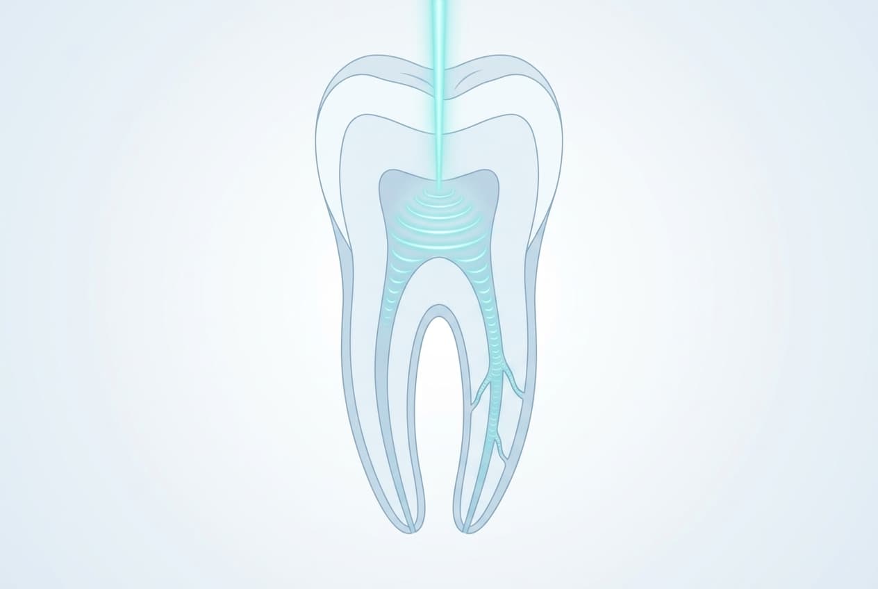 Laser Root Canal Irrigation (PIPS) Caused Less Early Pain Than Ultrasonic Irrigation