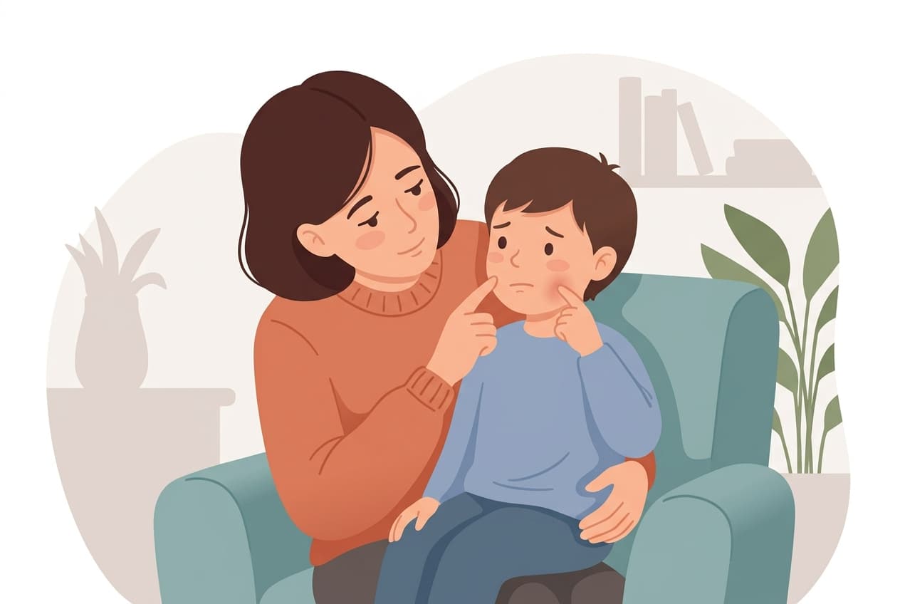 다섯 살 아이 어금니 자리 잇몸에 고름 같은 살이 보이면 바로 치과에 가야 하나요?
