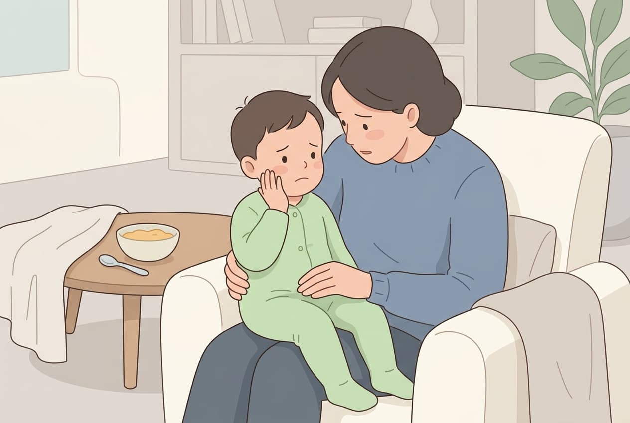 아이 입안에 물집과 궤양이 생겨 밥을 못 먹으면 헤르페스인가요?
