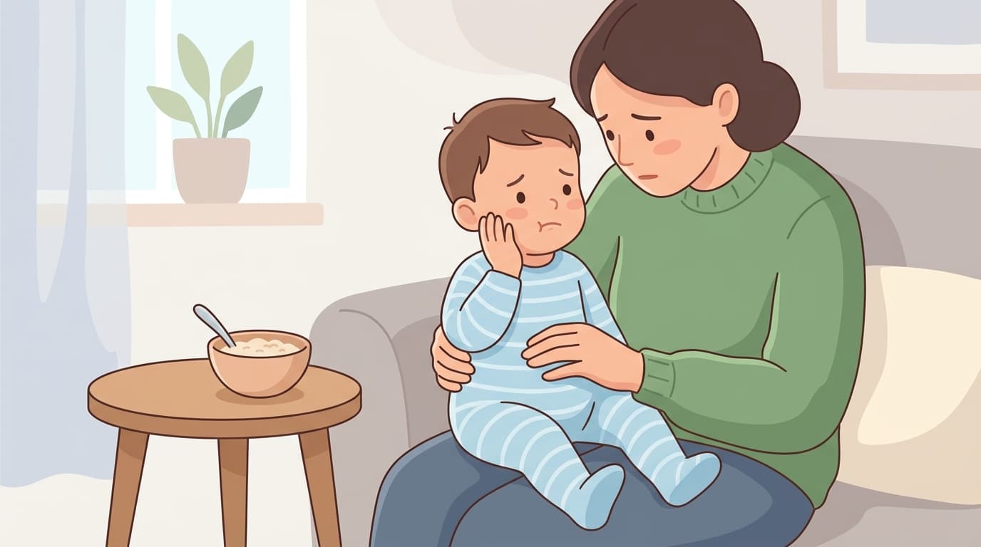 아이 입안에 물집과 궤양이 생겨 밥을 못 먹으면 헤르페스인가요?