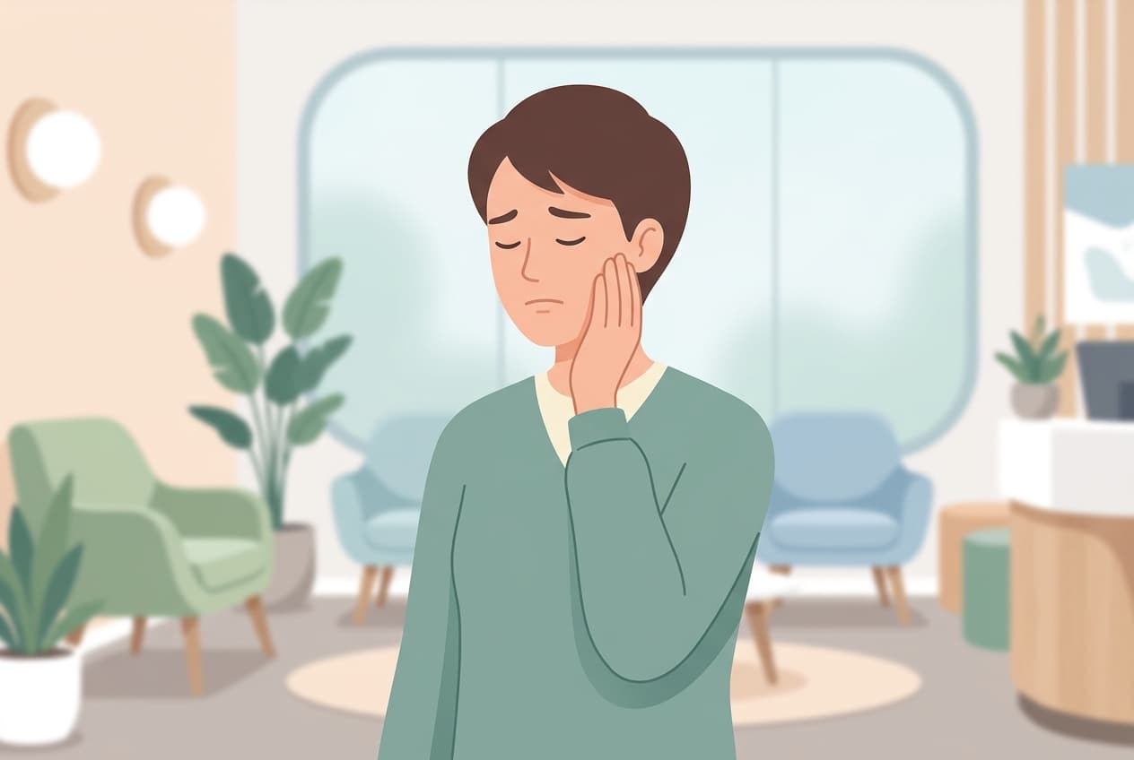 깊은 충치를 레진으로 치료한 뒤 시리면 신경치료가 필요한가요?