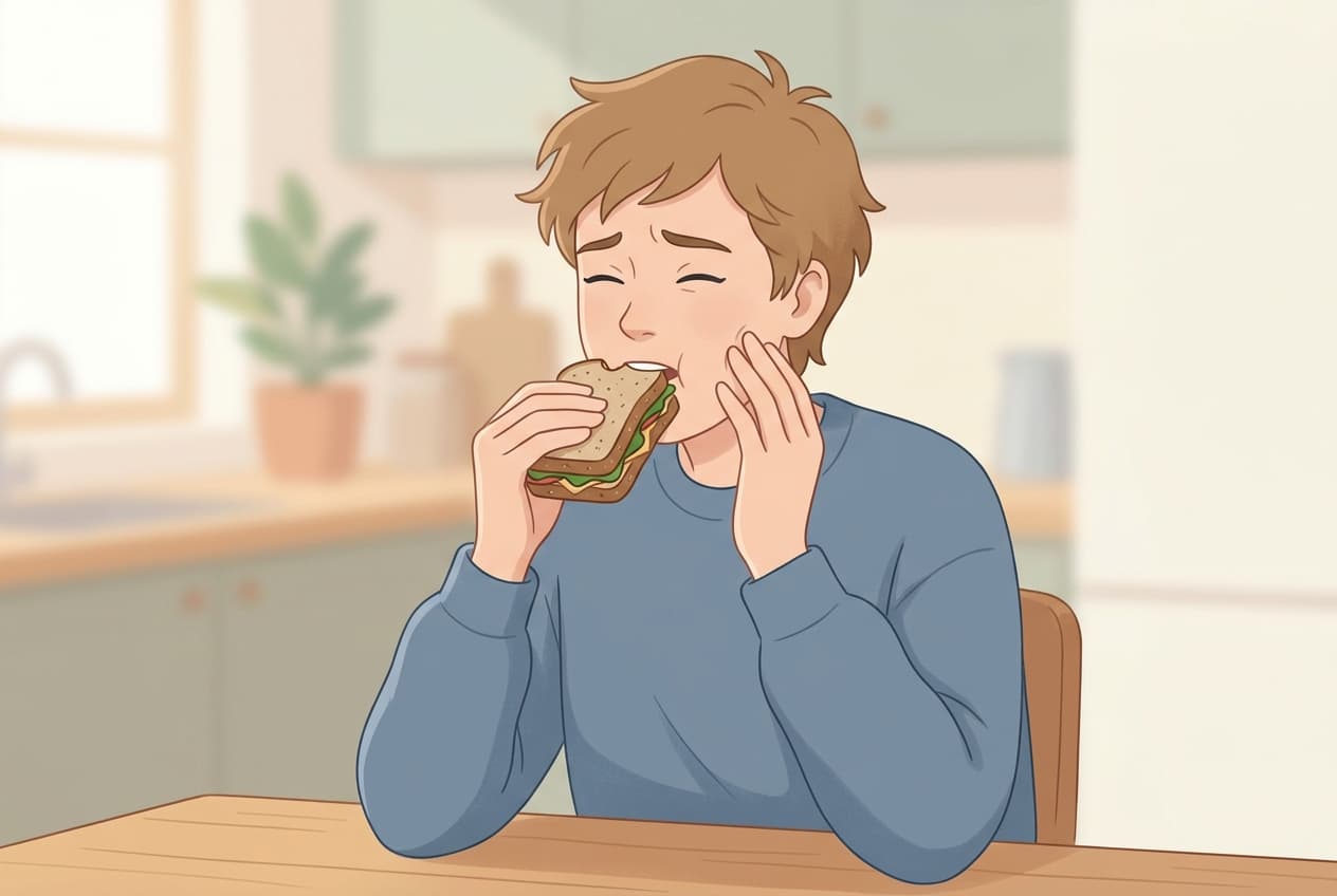 특정 방향으로 씹을 때 찌릿하면 치아에 금이 간 걸까요?