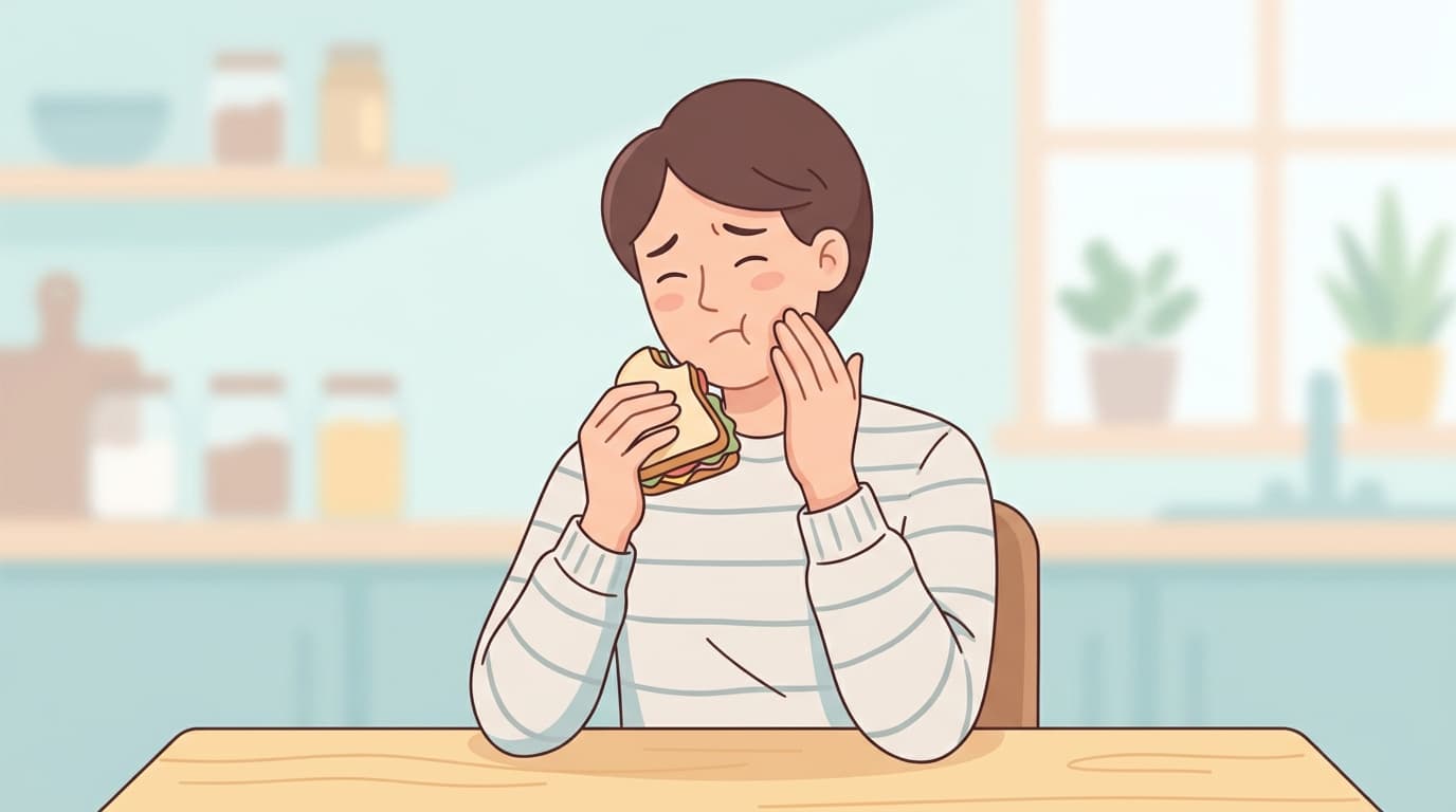특정 방향으로 씹을 때 찌릿하면 치아에 금이 간 걸까요?
