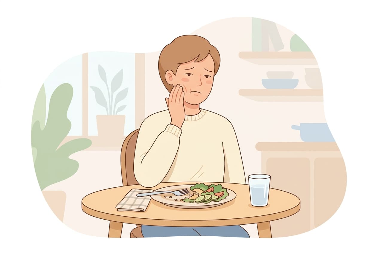 치아 사이에 음식이 자꾸 끼고 시리면 충치 때문인가요?