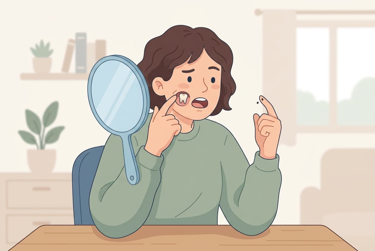 실란트가 떨어진 것 같으면 다시 확인해야 하나요?