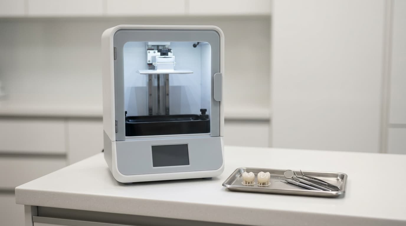 SprintRay lance un matériau qui imprime des couronnes définitives directement au fauteuil