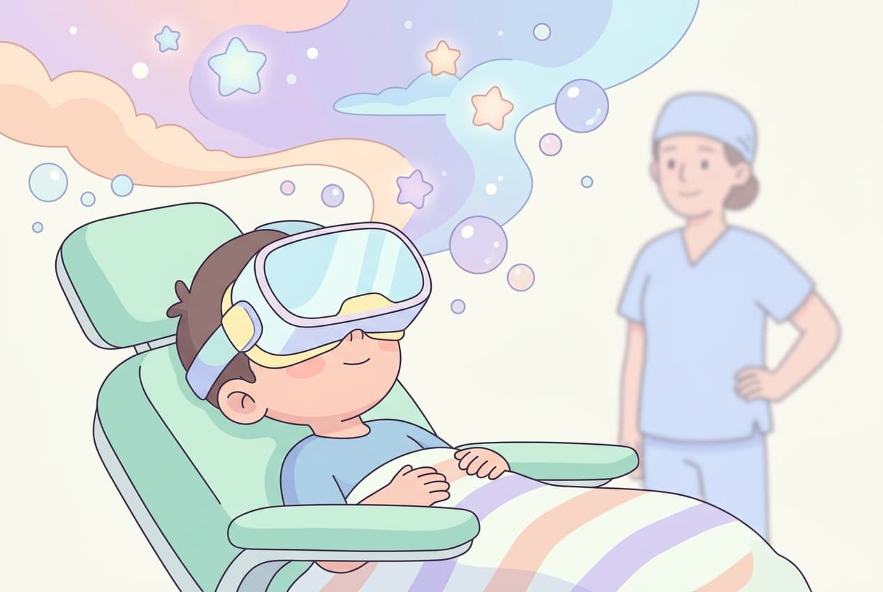 Virtual Reality Eases Dental Anxiety in Children, but Effects in Adults Still Unclear